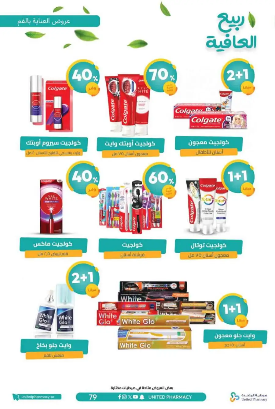 United Pharmacy KSA Spring Wellness Offers page 82