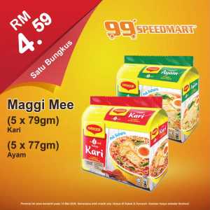 99 Speedmart Sabah & Sarawak Deals: Maggi & More flyer cover