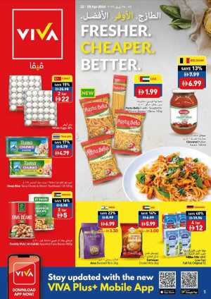 VIVA UAE: Fresher, Cheaper, Better Grocery Deals flyer cover