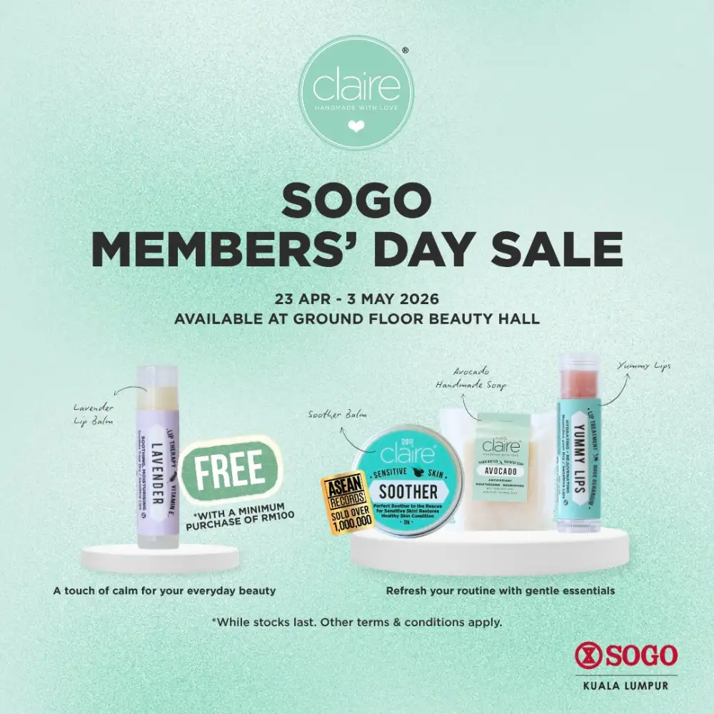 SOGO KL: O.TWO.O Members' Day 20% Off Sale! page 5