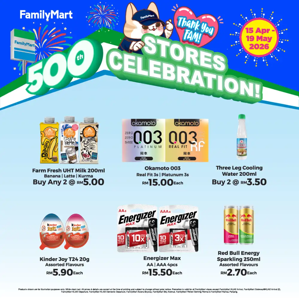 FamilyMart Malaysia 500th Store Celebration 2026 page 12