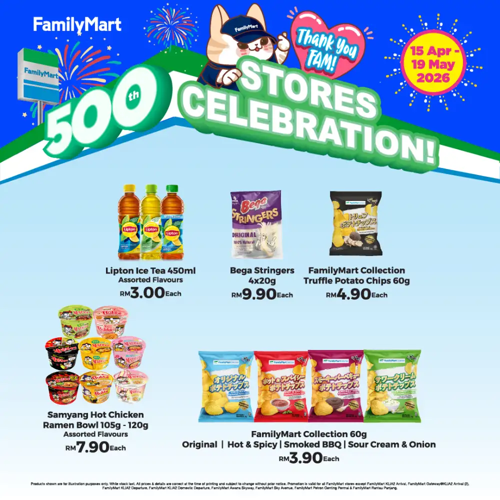 FamilyMart Malaysia 500th Store Celebration 2026 page 14