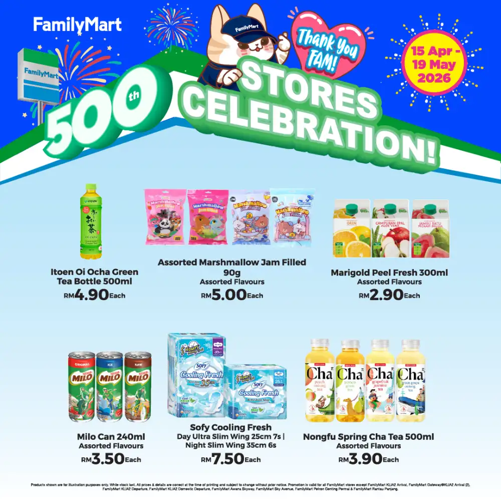 FamilyMart Malaysia 500th Store Celebration 2026 page 15