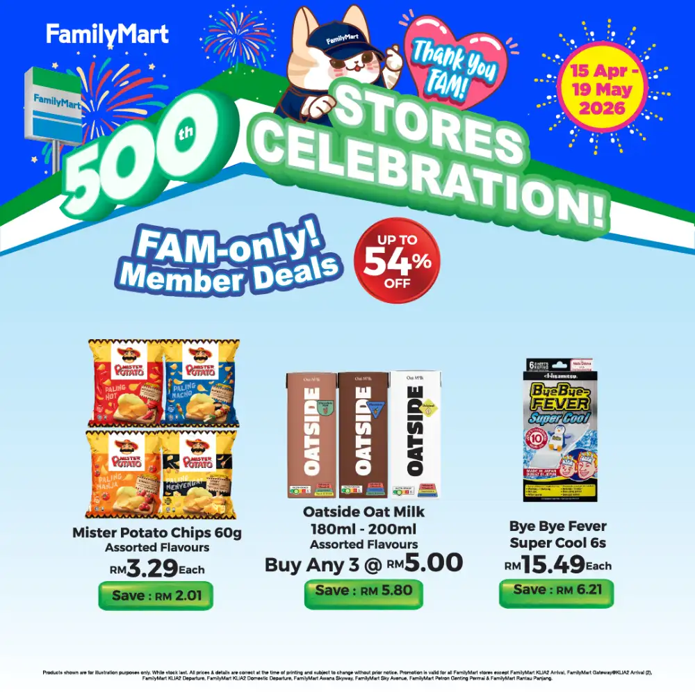 FamilyMart Malaysia 500th Store Celebration 2026 page 3