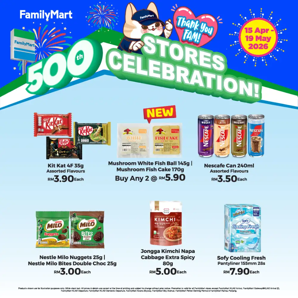 FamilyMart Malaysia 500th Store Celebration 2026 page 9