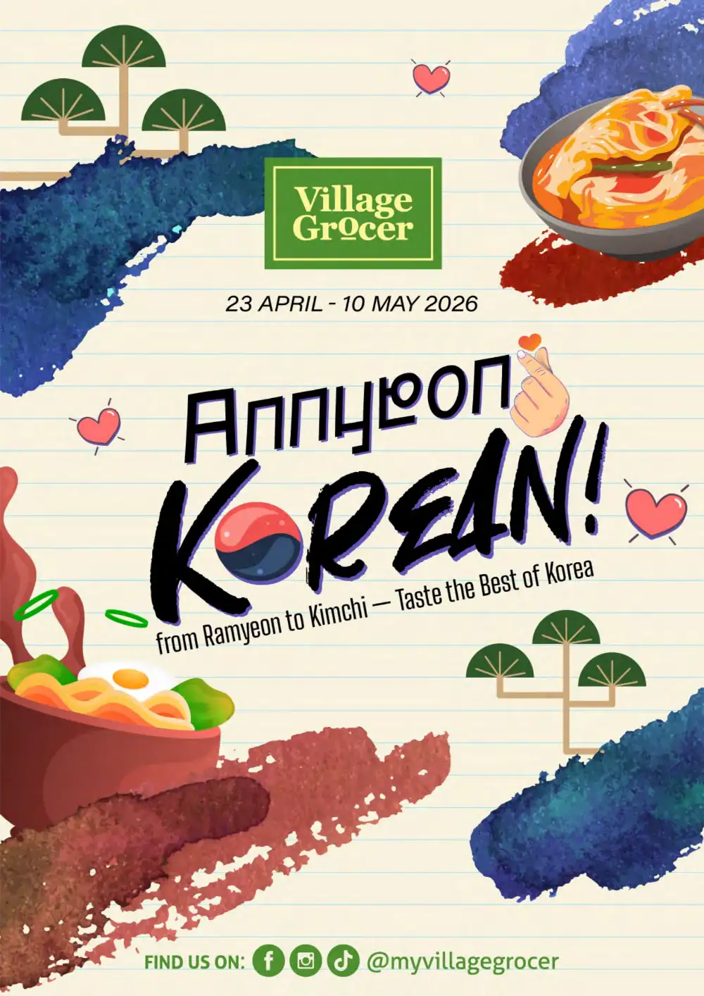 Village Grocer Malaysia Annyeon Korean Fair 2026 page 1