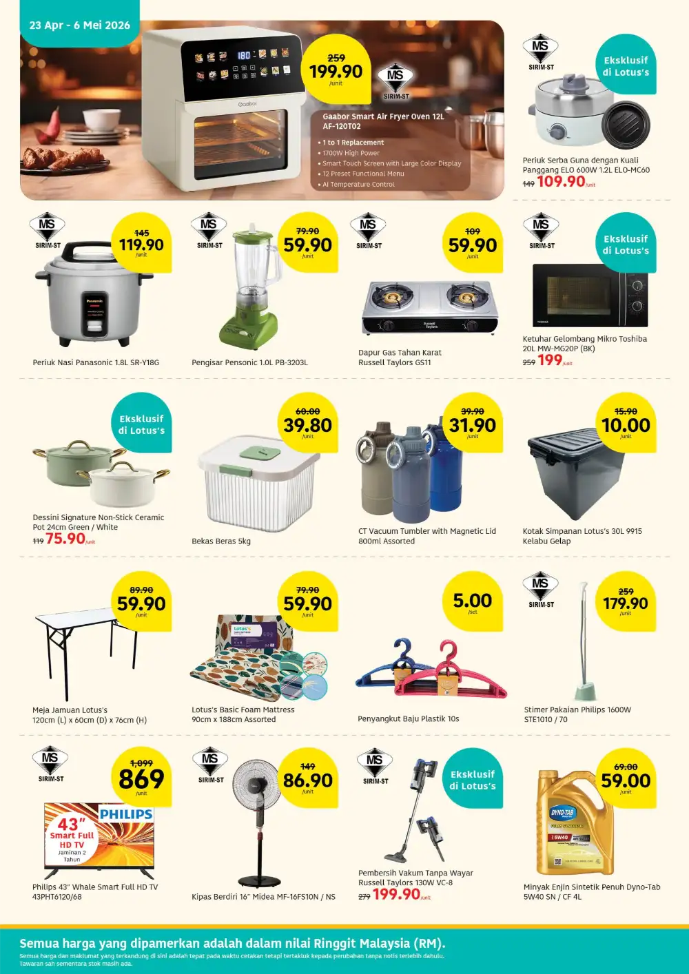 Lotus's Malaysia Harga Hangat Baby Fair 2026 page 8