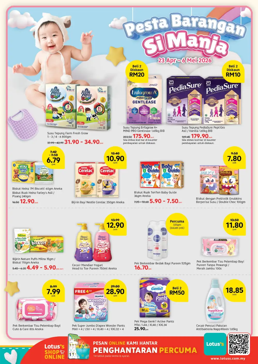 Lotus's Malaysia Harga Hangat Baby Fair 2026 page 9