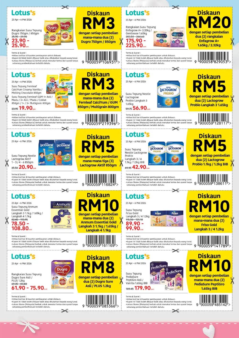 Lotus's Malaysia Harga Hangat Baby Fair 2026 page 11