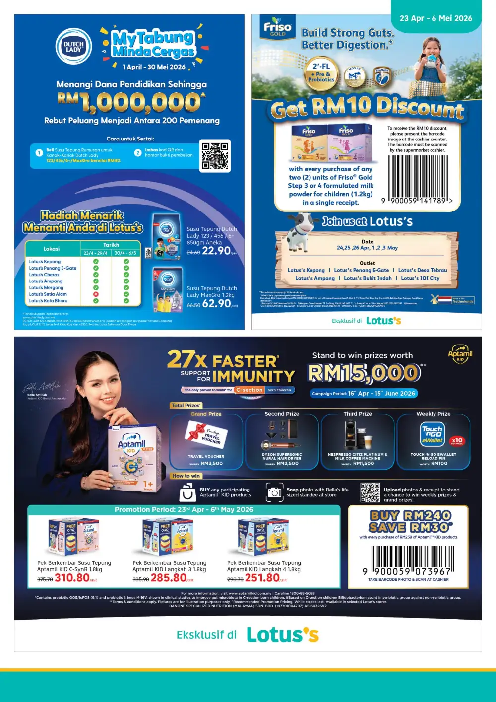 Lotus's Malaysia Harga Hangat Baby Fair 2026 page 13