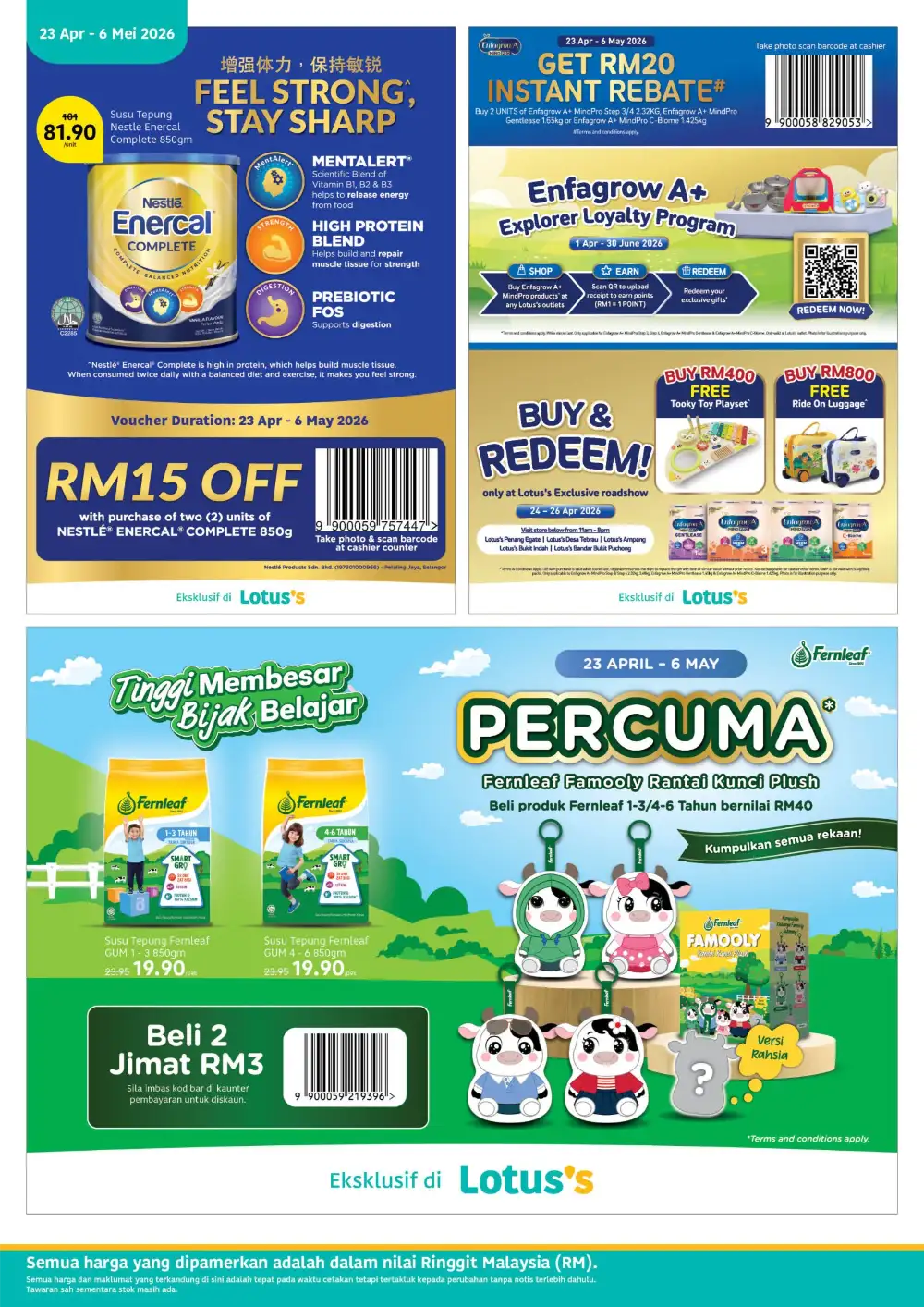 Lotus's Malaysia Harga Hangat Baby Fair 2026 page 14