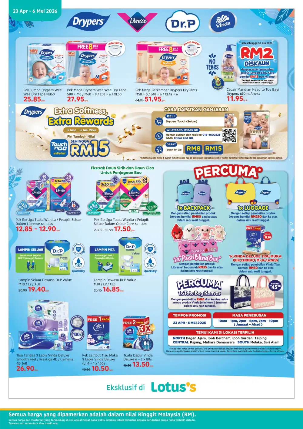 Lotus's Malaysia Harga Hangat Baby Fair 2026 page 16