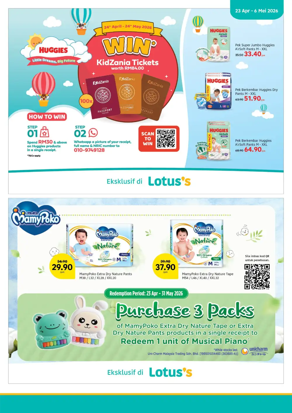 Lotus's Malaysia Harga Hangat Baby Fair 2026 page 17