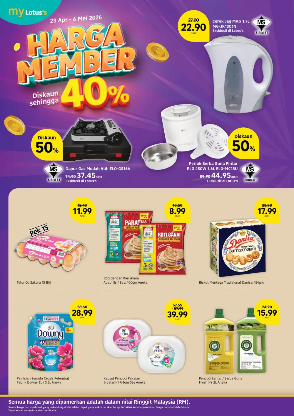 Lotus's Malaysia Harga Hangat Baby Fair 2026 page 22
