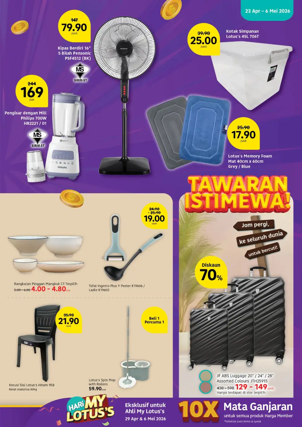 Lotus's Malaysia Harga Hangat Baby Fair 2026 page 23