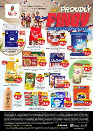 Nesto UAE Proudly Pinoy Deals: Big Savings! flyer cover