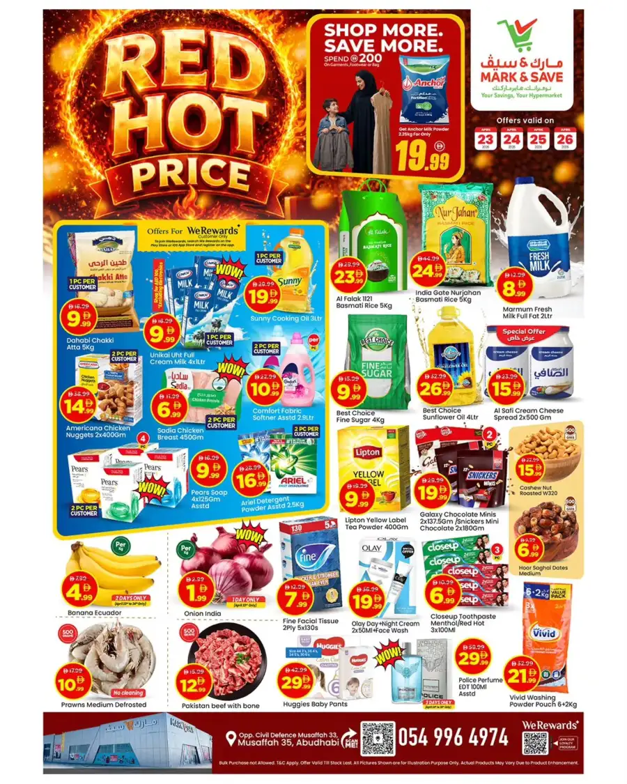 Mark & Save Musaffah Red Hot Price Offers page 1