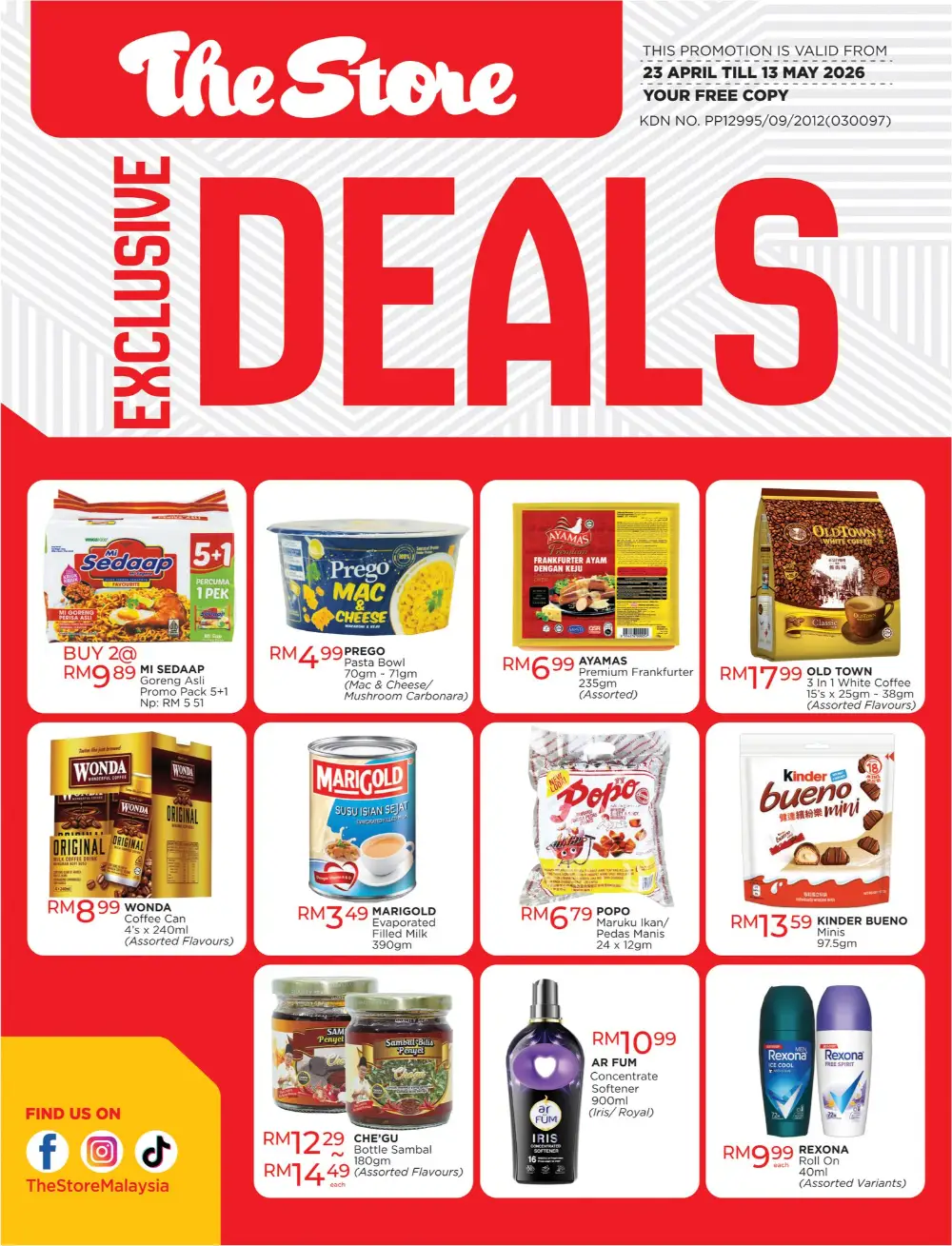 The Store Malaysia Exclusive Deals: Shop Now page 1