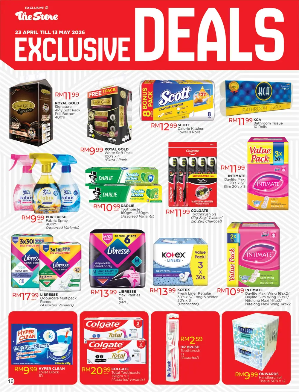 The Store Malaysia Exclusive Deals: Shop Now page 16