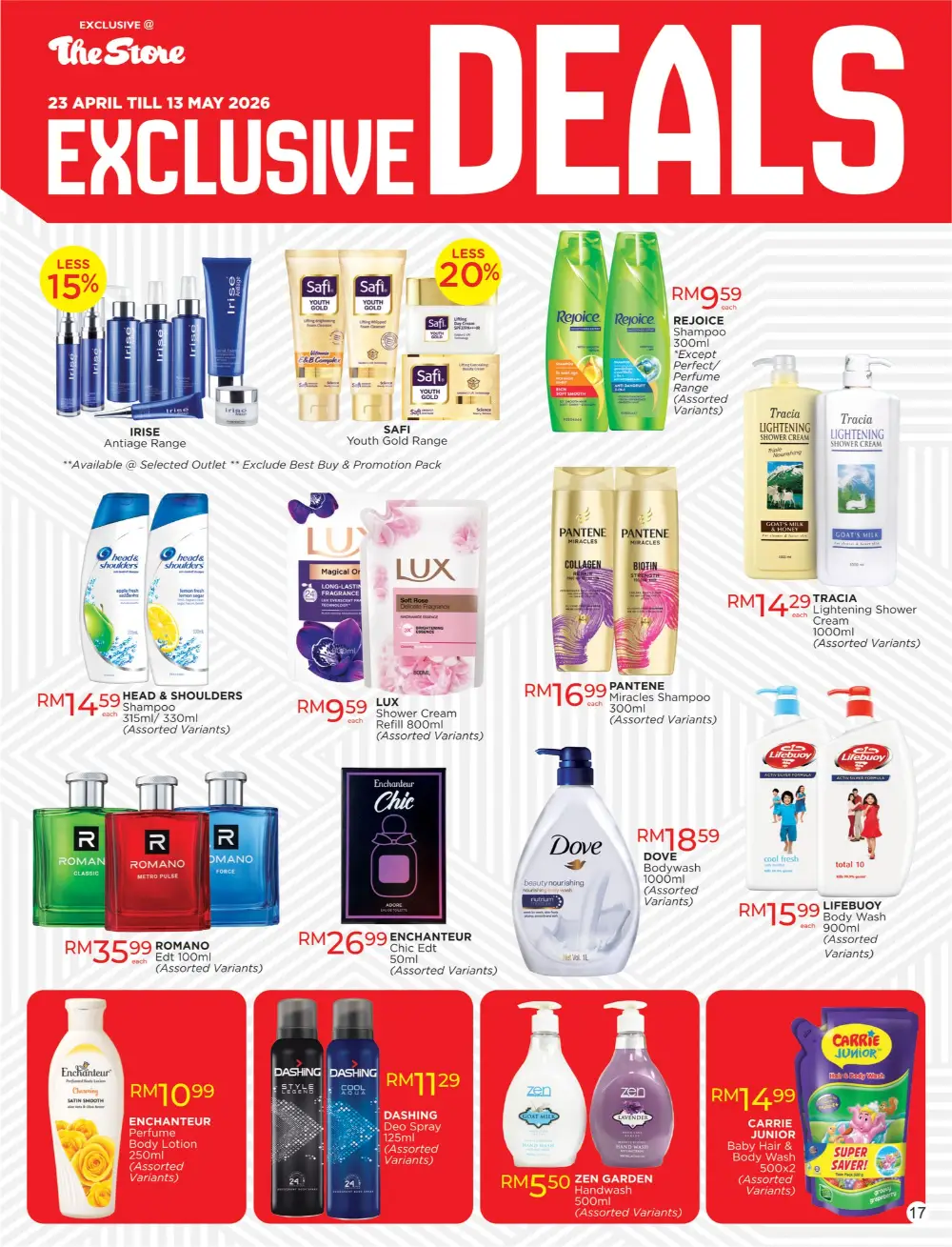 The Store Malaysia Exclusive Deals: Shop Now page 17