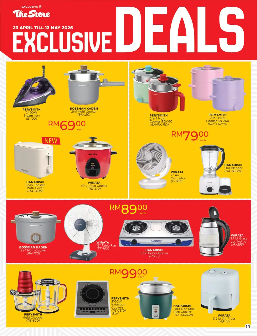 The Store Malaysia Exclusive Deals: Shop Now page 19