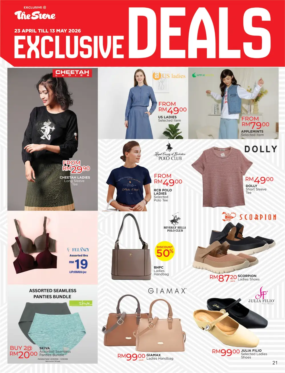 The Store Malaysia Exclusive Deals: Shop Now page 21