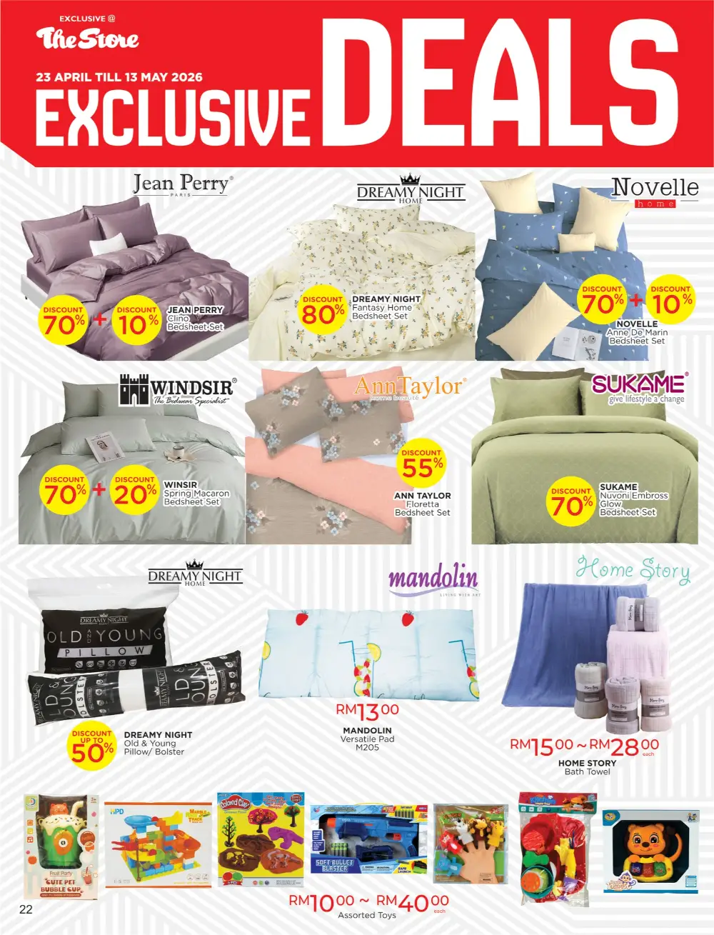 The Store Malaysia Exclusive Deals: Shop Now page 22