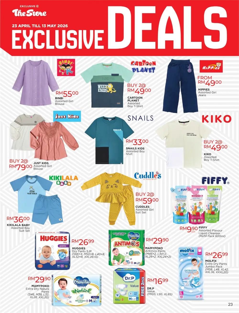 The Store Malaysia Exclusive Deals: Shop Now page 23