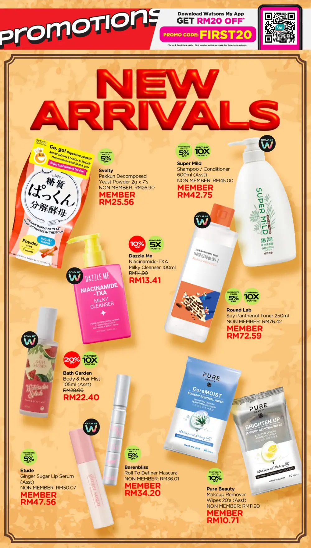Watsons Malaysia 185 Years Sale: Buy 1 Free 1 page 21