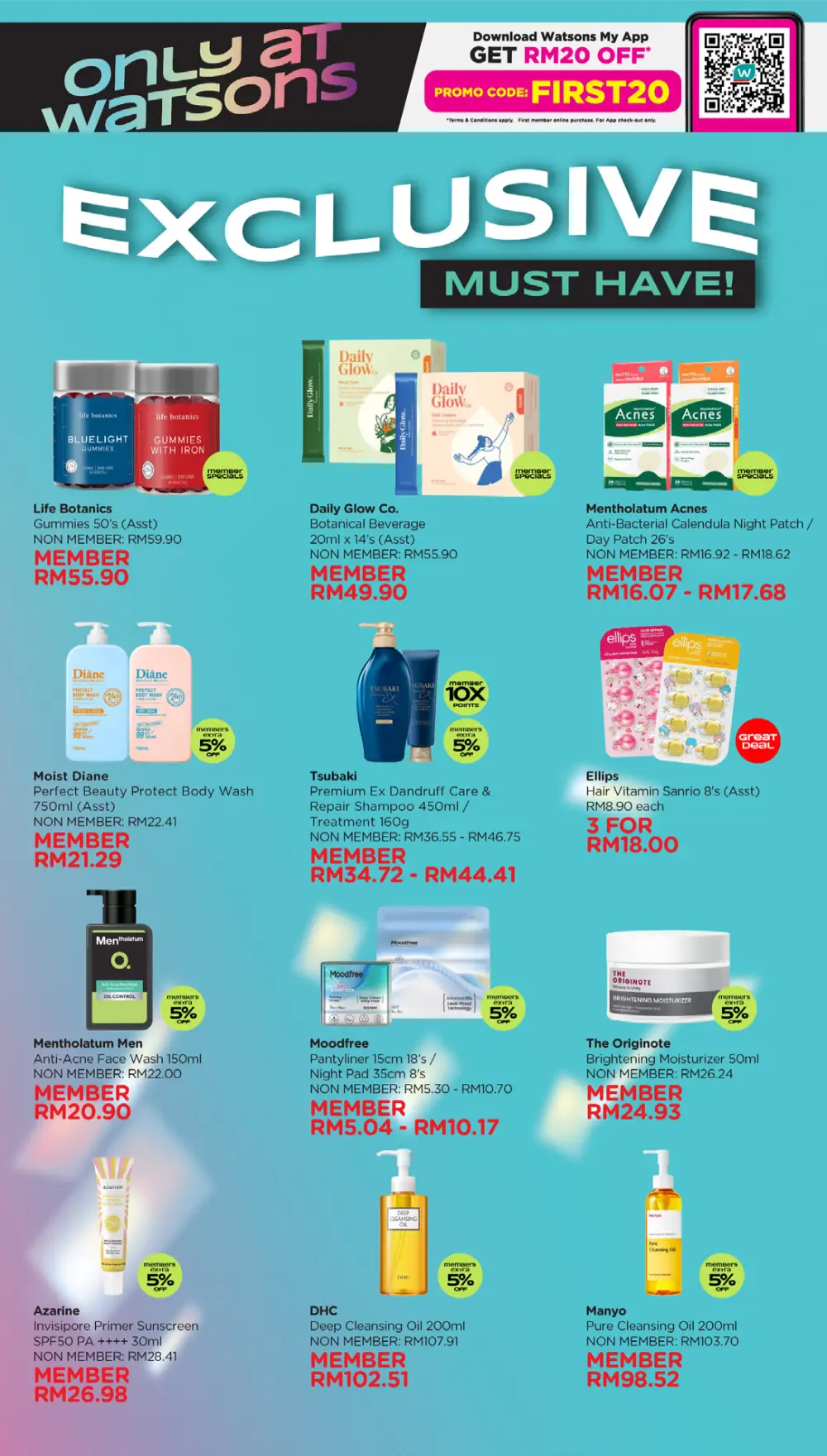 Watsons Malaysia 185 Years Sale: Buy 1 Free 1 page 26