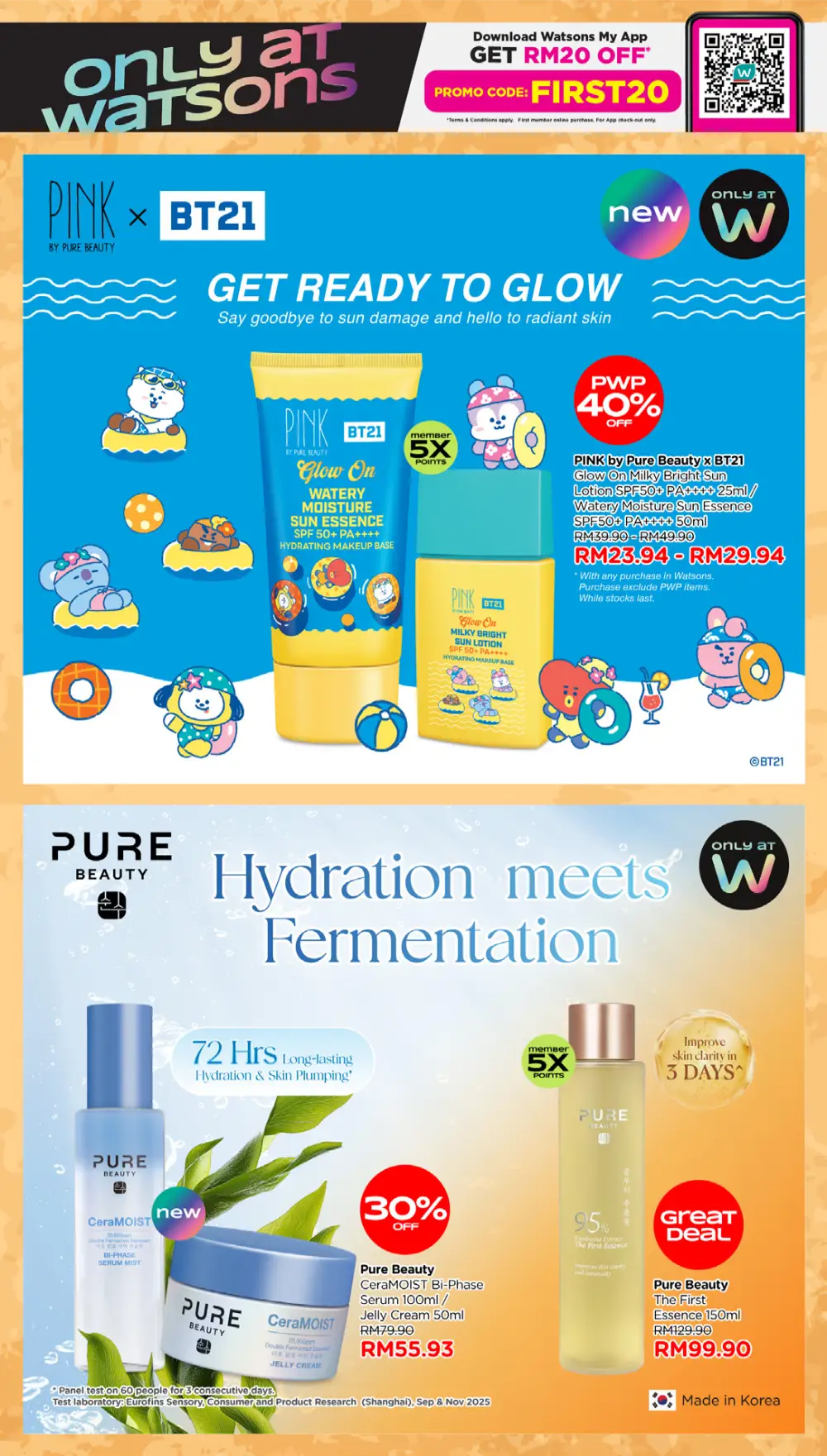 Watsons Malaysia 185 Years Sale: Buy 1 Free 1 page 37