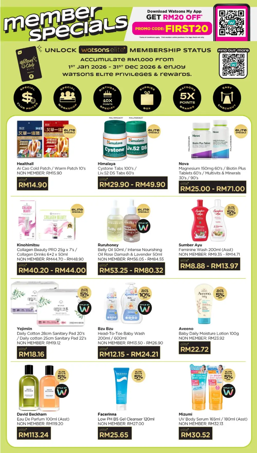 Watsons Malaysia 185 Years Sale: Buy 1 Free 1 page 4