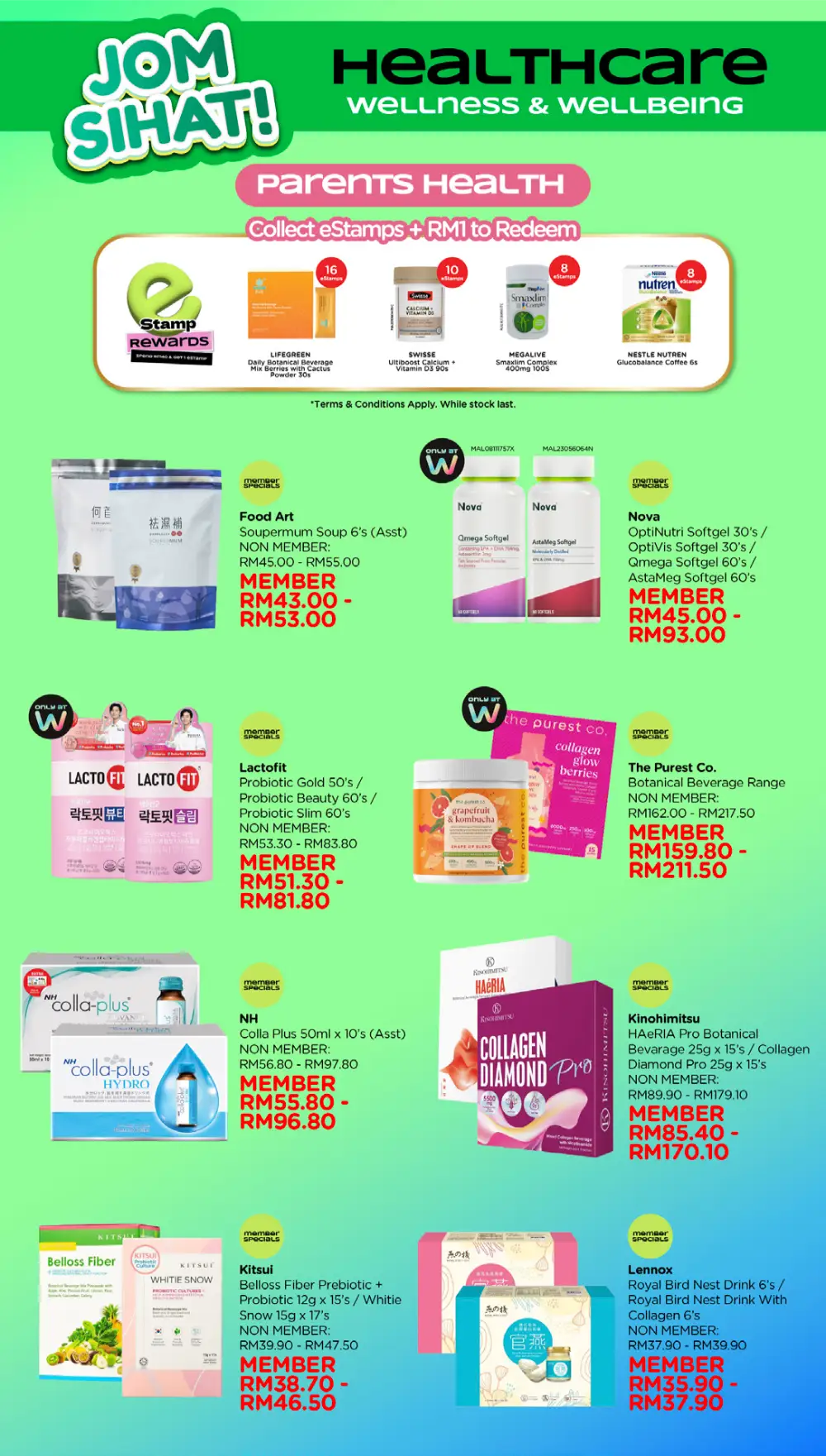 Watsons Malaysia 185 Years Sale: Buy 1 Free 1 page 44