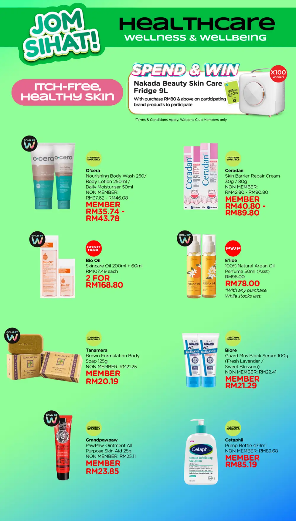 Watsons Malaysia 185 Years Sale: Buy 1 Free 1 page 49