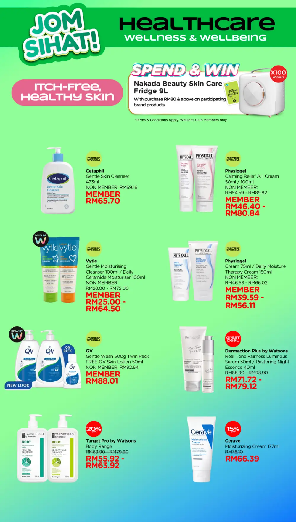 Watsons Malaysia 185 Years Sale: Buy 1 Free 1 page 50
