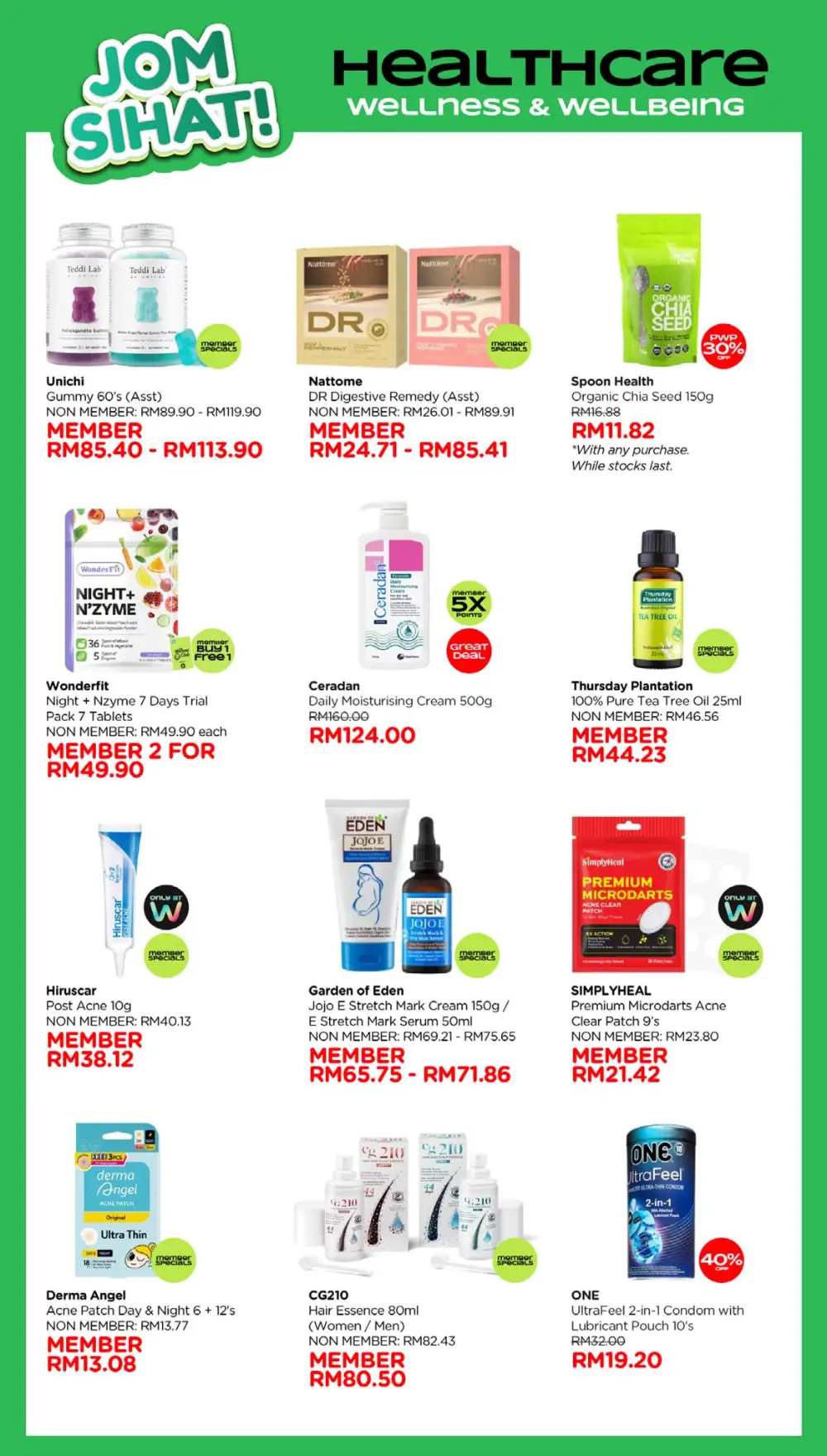 Watsons Malaysia 185 Years Sale: Buy 1 Free 1 page 52