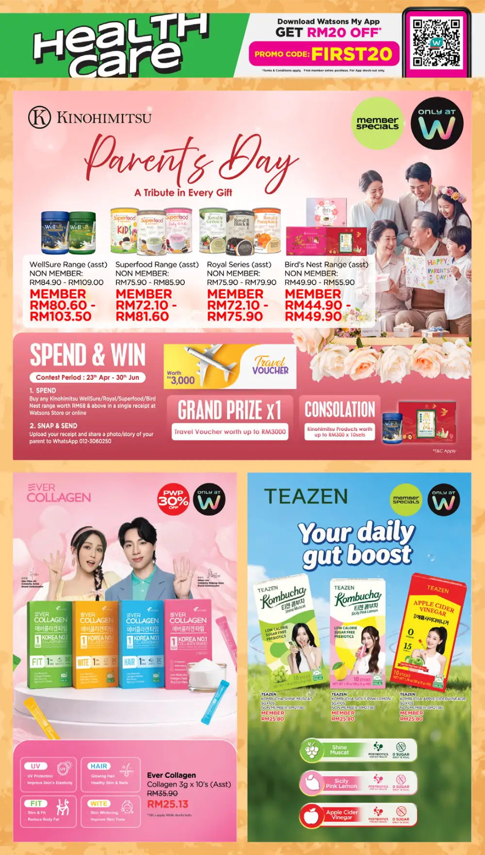 Watsons Malaysia 185 Years Sale: Buy 1 Free 1 page 60