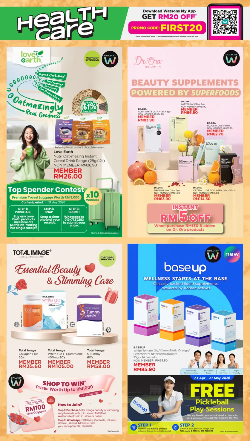 Watsons Malaysia 185 Years Sale: Buy 1 Free 1 page 61
