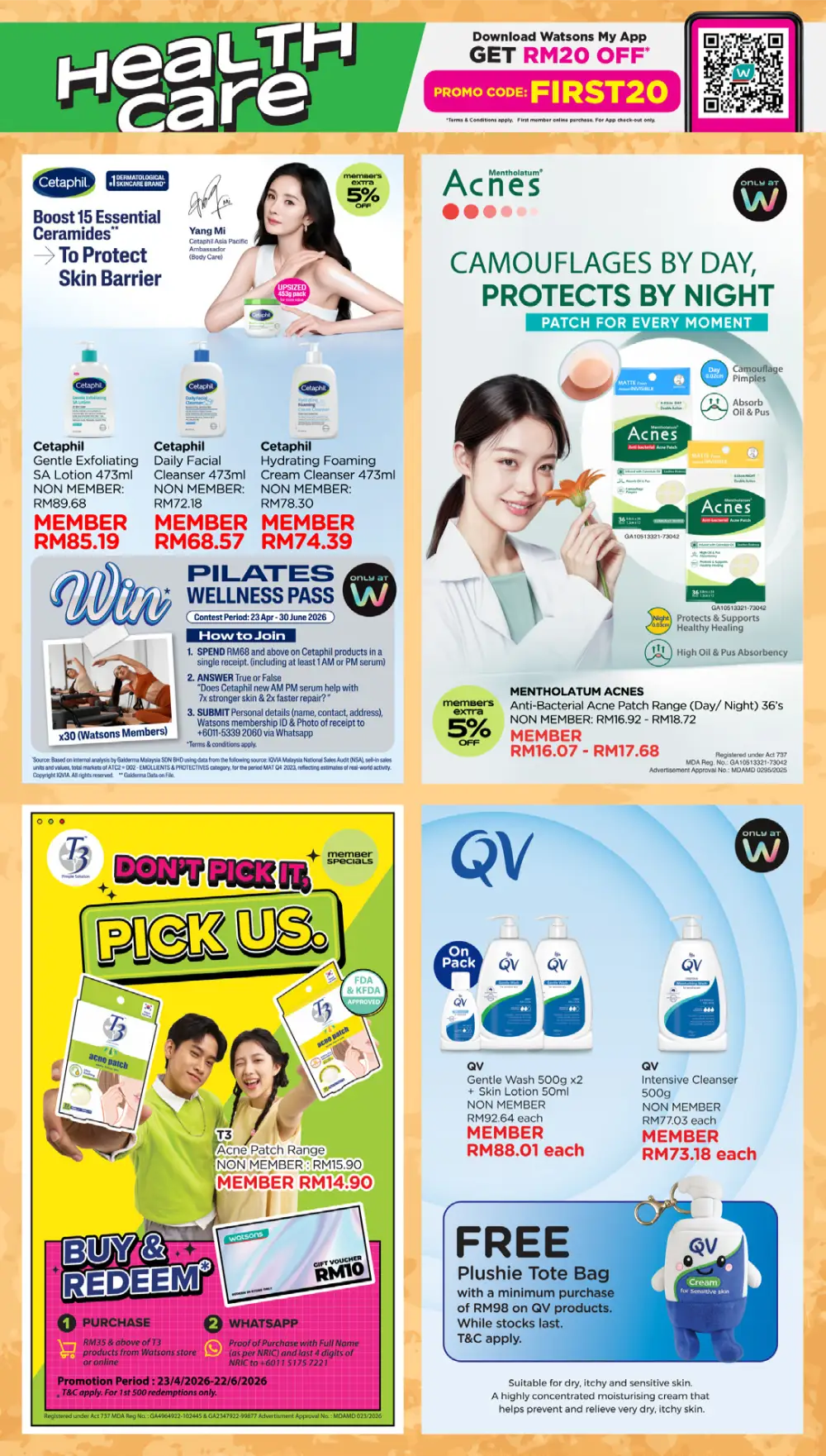 Watsons Malaysia 185 Years Sale: Buy 1 Free 1 page 62