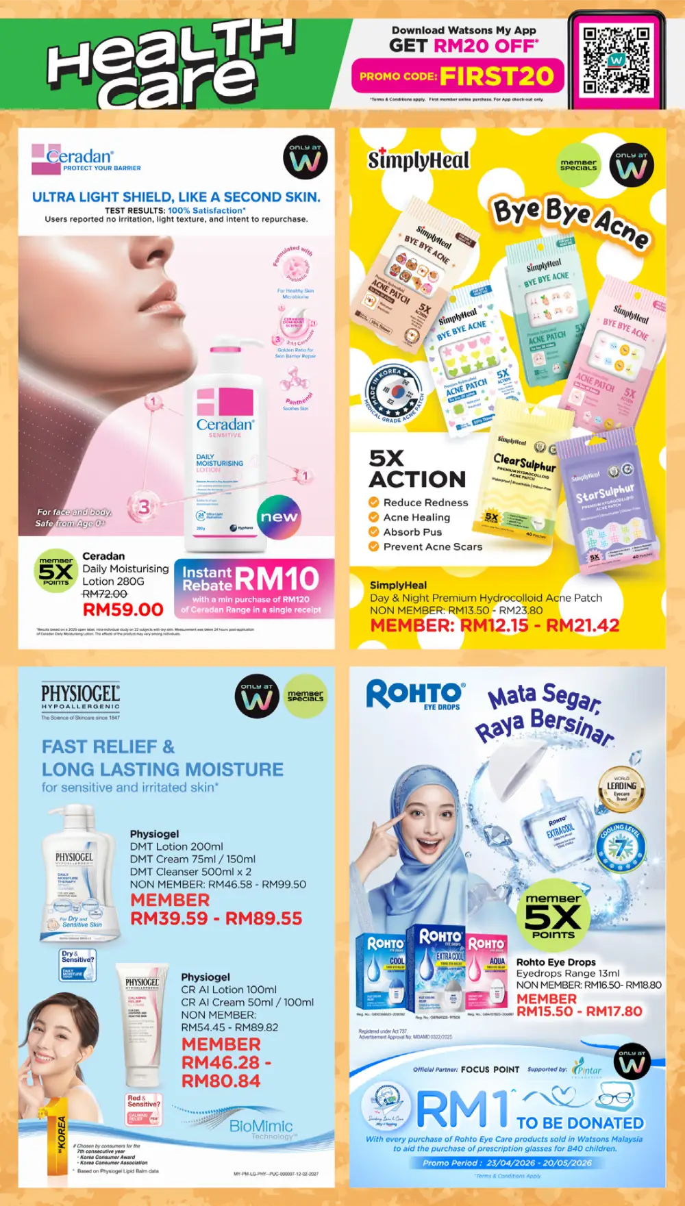 Watsons Malaysia 185 Years Sale: Buy 1 Free 1 page 63