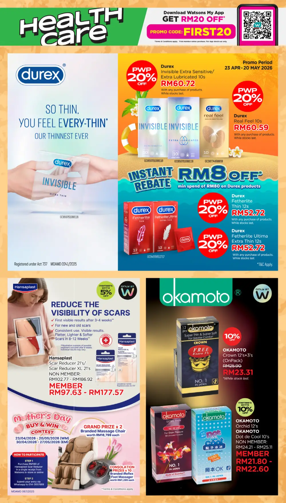 Watsons Malaysia 185 Years Sale: Buy 1 Free 1 page 66