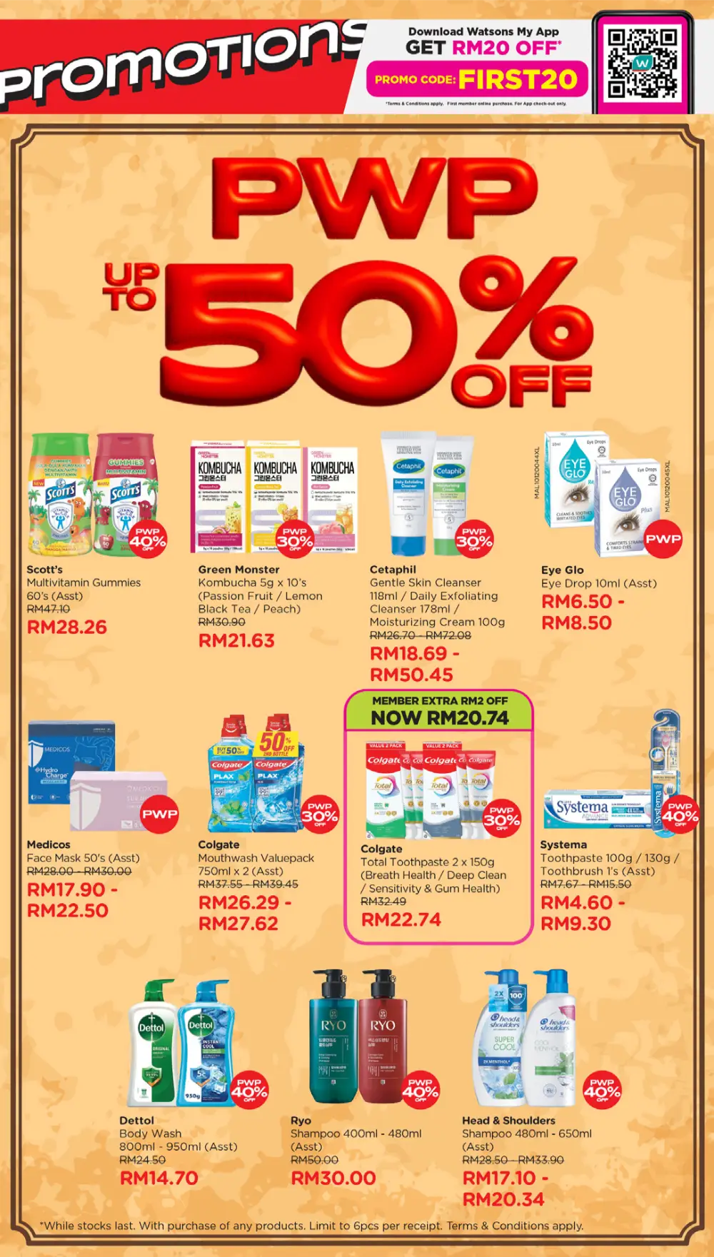 Watsons Malaysia 185 Years Sale: Buy 1 Free 1 page 8