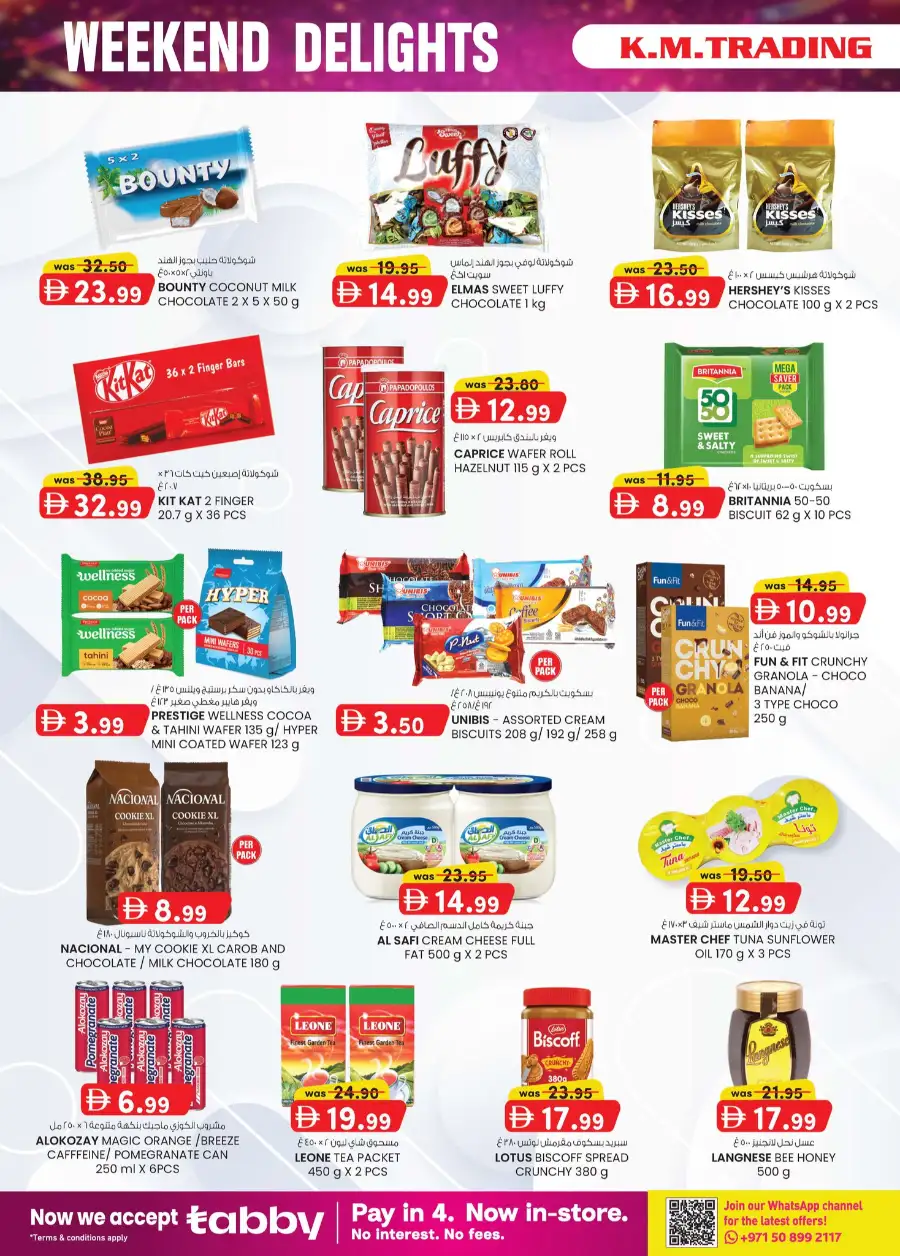 K.M. Trading Mussafah Weekend Delights Offers page 4