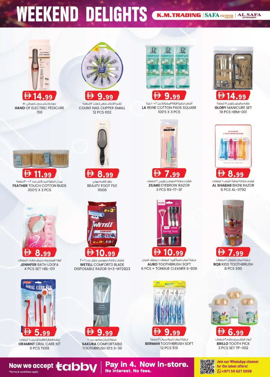 K.M. Trading Abu Dhabi Weekend Delights Offers page 10