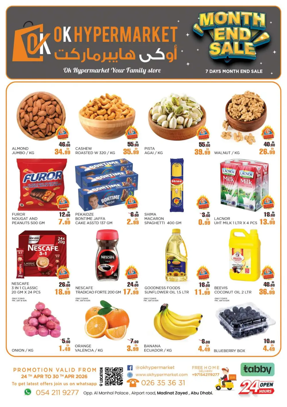 OK Hypermarket Abu Dhabi Sale – Ends Apr 30 page 1