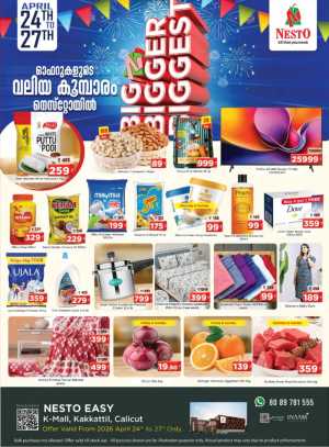 Nesto Kakkattil - Big Bigger Biggest Sale! flyer cover