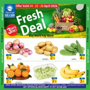 Fresh deals flyer cover