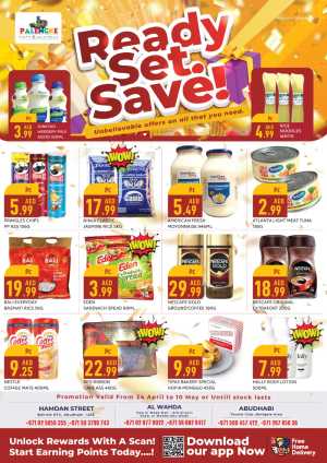 Palengke Abu Dhabi: Ready Set Save Offers! flyer cover