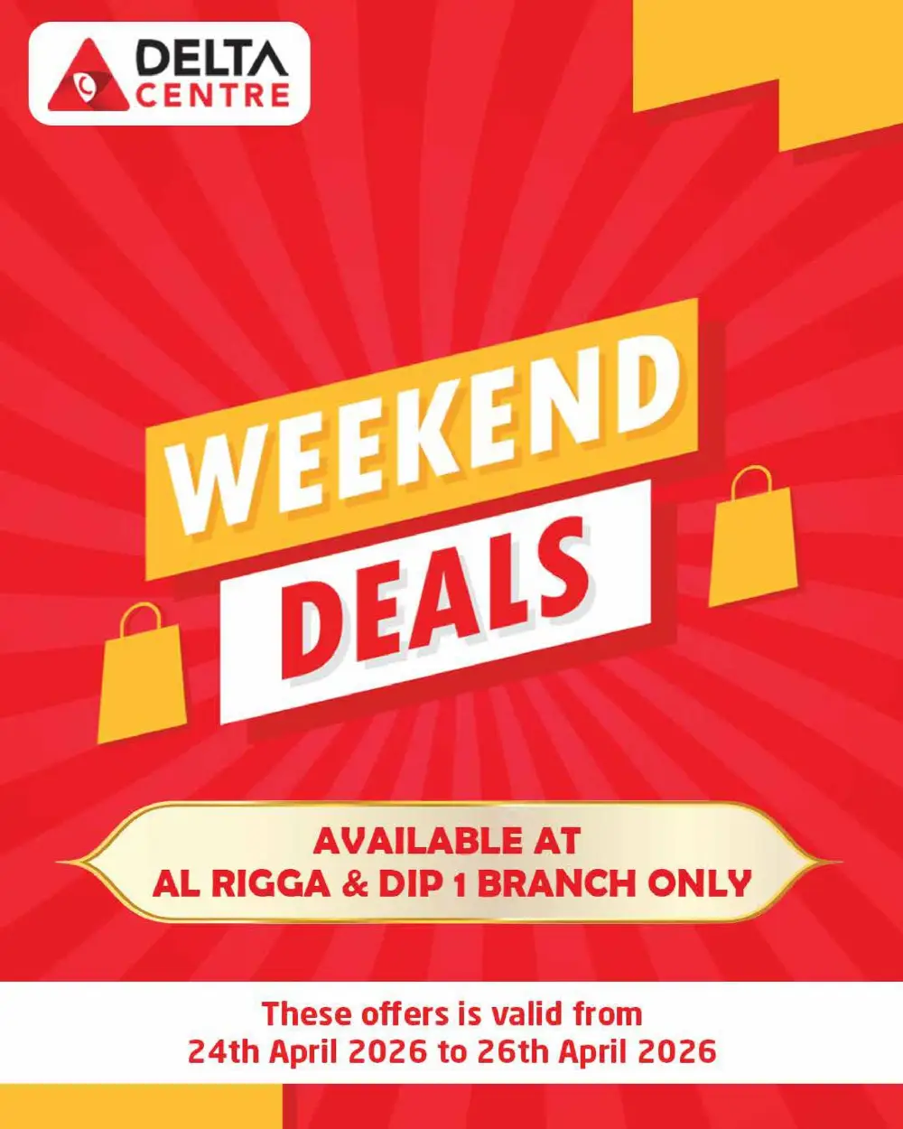 Delta Centre Al Rigga & DIP 1 Weekend Deals page 1