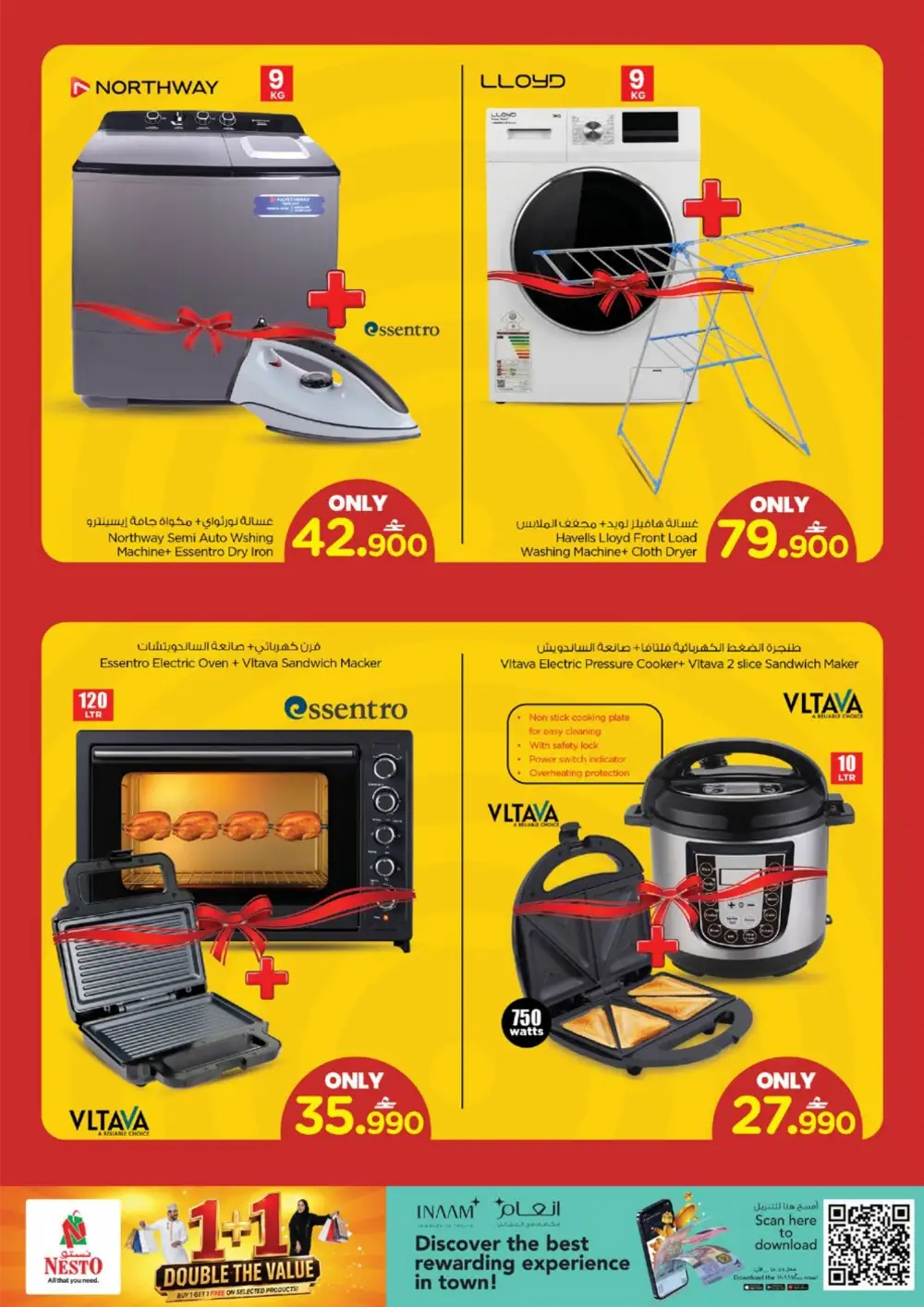 Nesto Oman 1+1 Double Value Offers page 7
